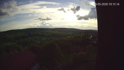 Panorama západ