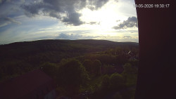 Panorama západ
