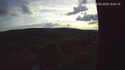 Panorama západ