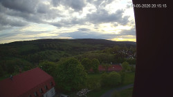 Panorama západ