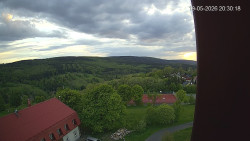 Panorama západ