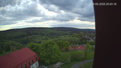 Panorama západ