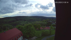 Panorama západ