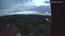 Panorama západ