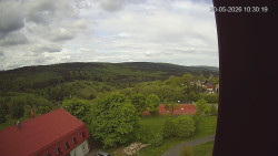 Panorama západ