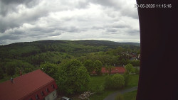 Panorama západ