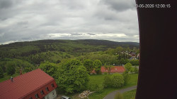 Panorama západ