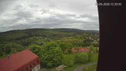 Panorama západ