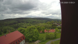 Panorama západ