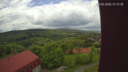 Panorama západ