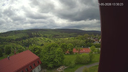 Panorama západ
