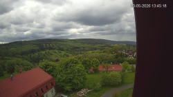 Panorama západ