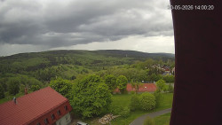 Panorama západ