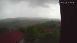 Panorama západ