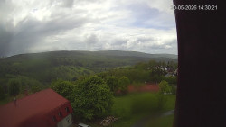 Panorama západ