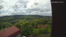 Panorama západ