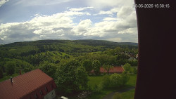 Panorama západ