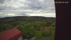 Panorama západ