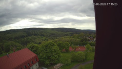 Panorama západ