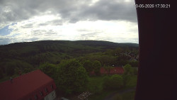 Panorama západ