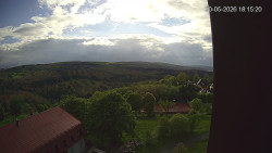 Panorama západ