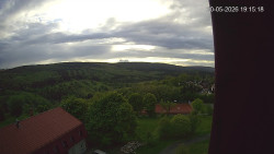 Panorama západ