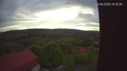 Panorama západ