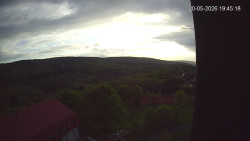 Panorama západ