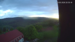 Panorama západ