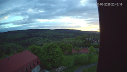 Panorama západ