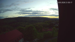 Panorama západ