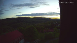 Panorama západ