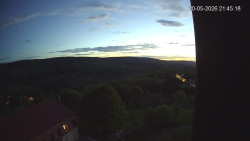 Panorama západ