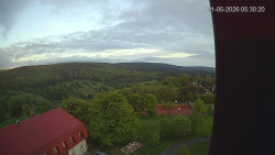 Panorama západ