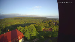 Panorama západ