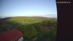 Panorama západ