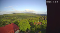 Panorama západ