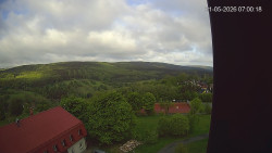 Panorama západ