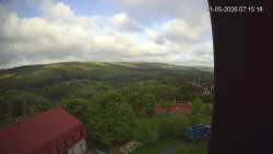 Panorama západ