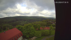Panorama západ