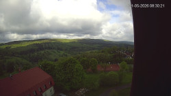 Panorama západ