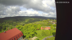 Panorama západ
