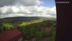 Panorama západ