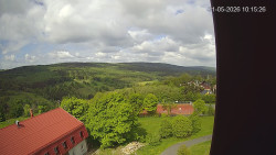 Panorama západ