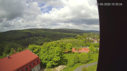 Panorama západ
