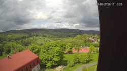 Panorama západ