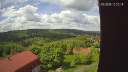 Panorama západ