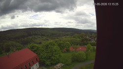 Panorama západ