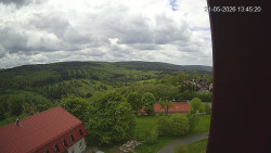 Panorama západ