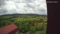 Panorama západ